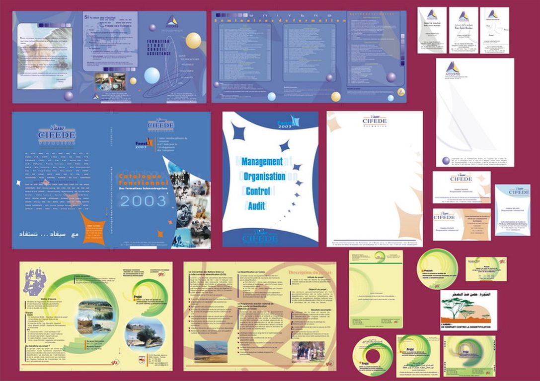 Identités visuelles, affiches, édition et web